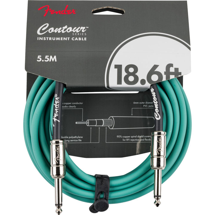 Fender  Contour 18.6' Cable - Sherwood Green