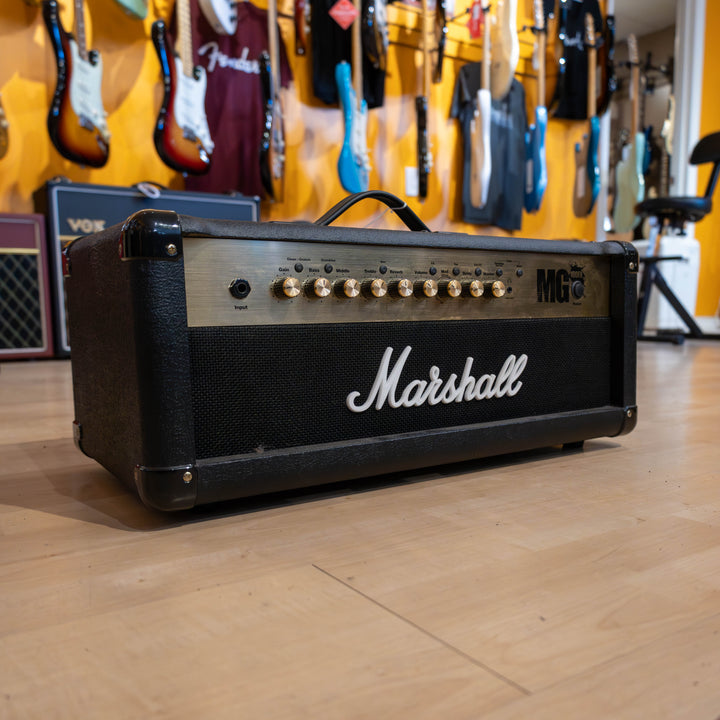 Marshall -  MG100-FX - 100 Watt Solid State Head w/ 2 Button FS & User Guide - 2009- USED
