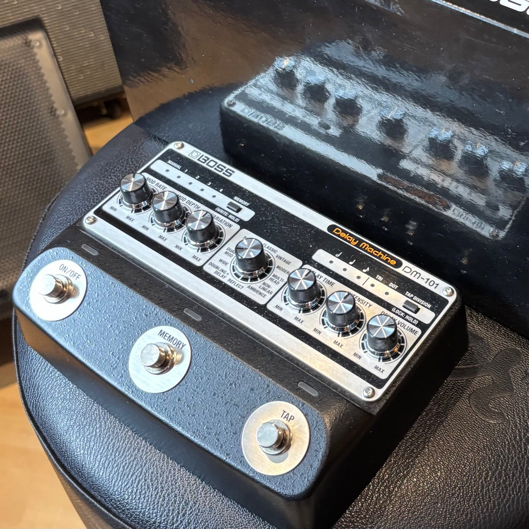 Boss - DM101 Analog Delay Machine w/Box, Power Supply & User Guide (MINT - 2024) - USED