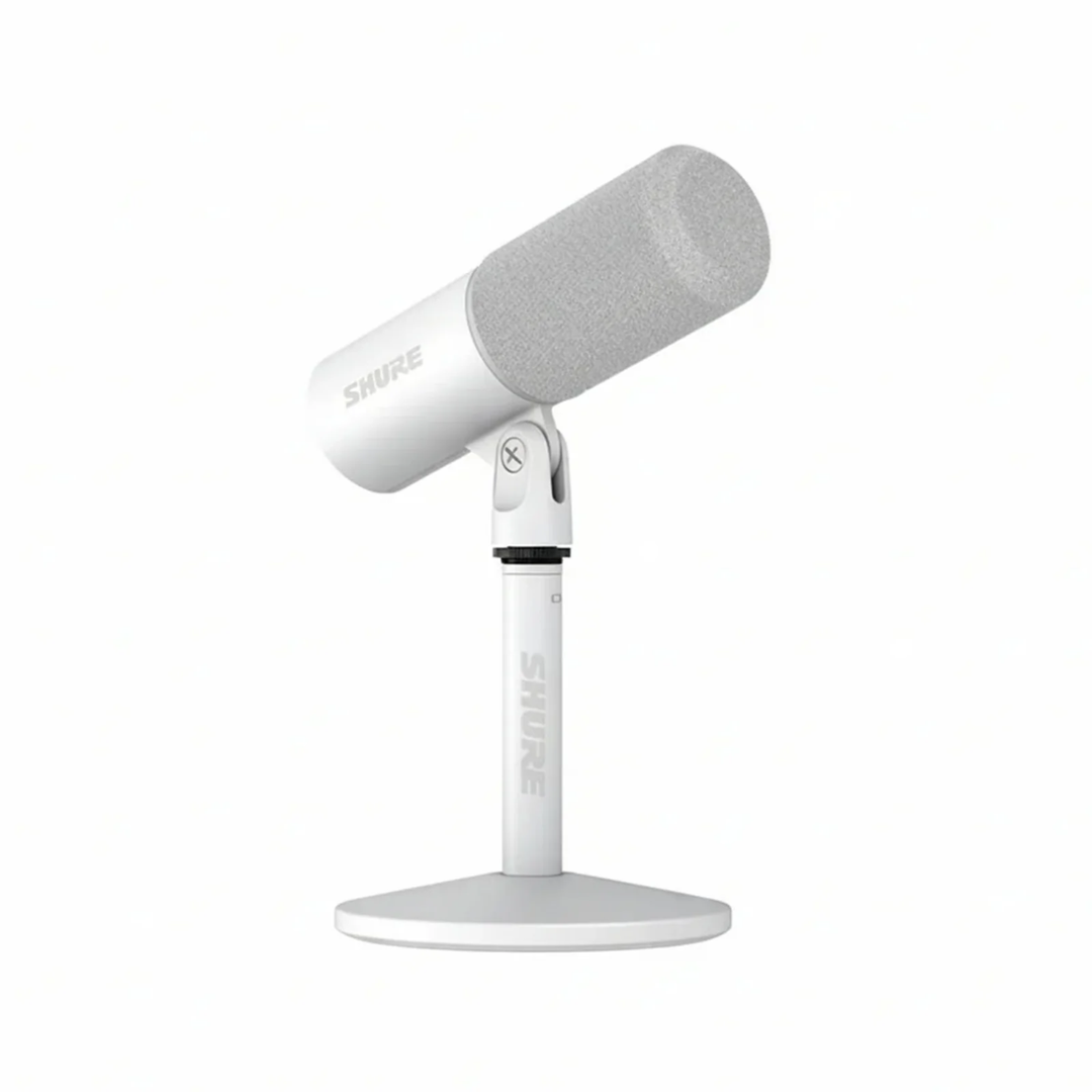 Shure MV6G2-W Dynamic USB-C microphone for PC gamers & streamers (White)