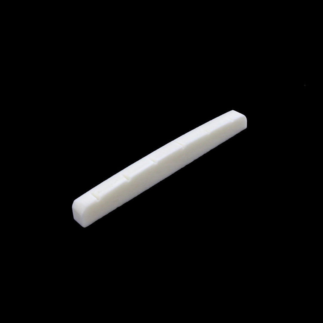 Allparts BN-0251 Radiused Slotted Bone Nut Single item