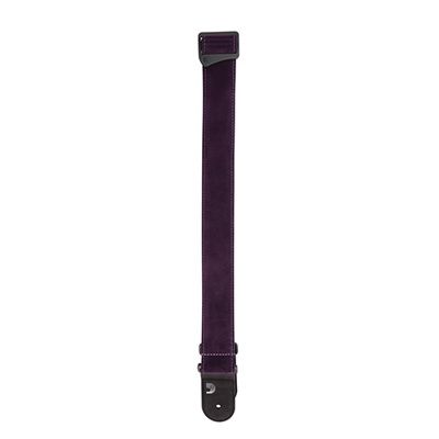 D'Addario 20SS06-DX 2.0 Lth Suede Guitar Strap - Purple Leather