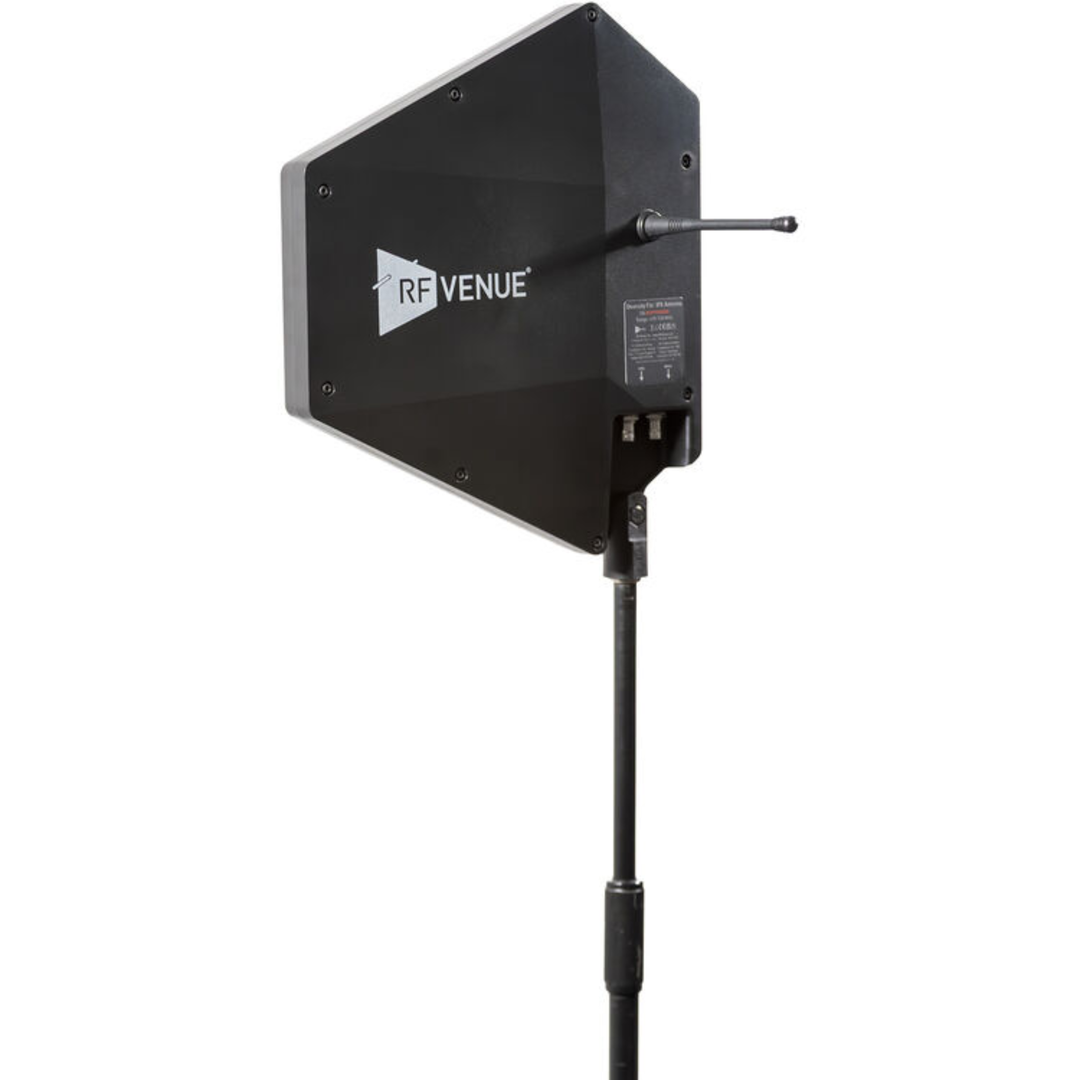 RF Venue DFIN-IPXDISTRO4 Diversity Fin IPX Antenna & DISTRO4 4-Channel UHF Distribution System Bundle (Black, 470 to 928 MHz)