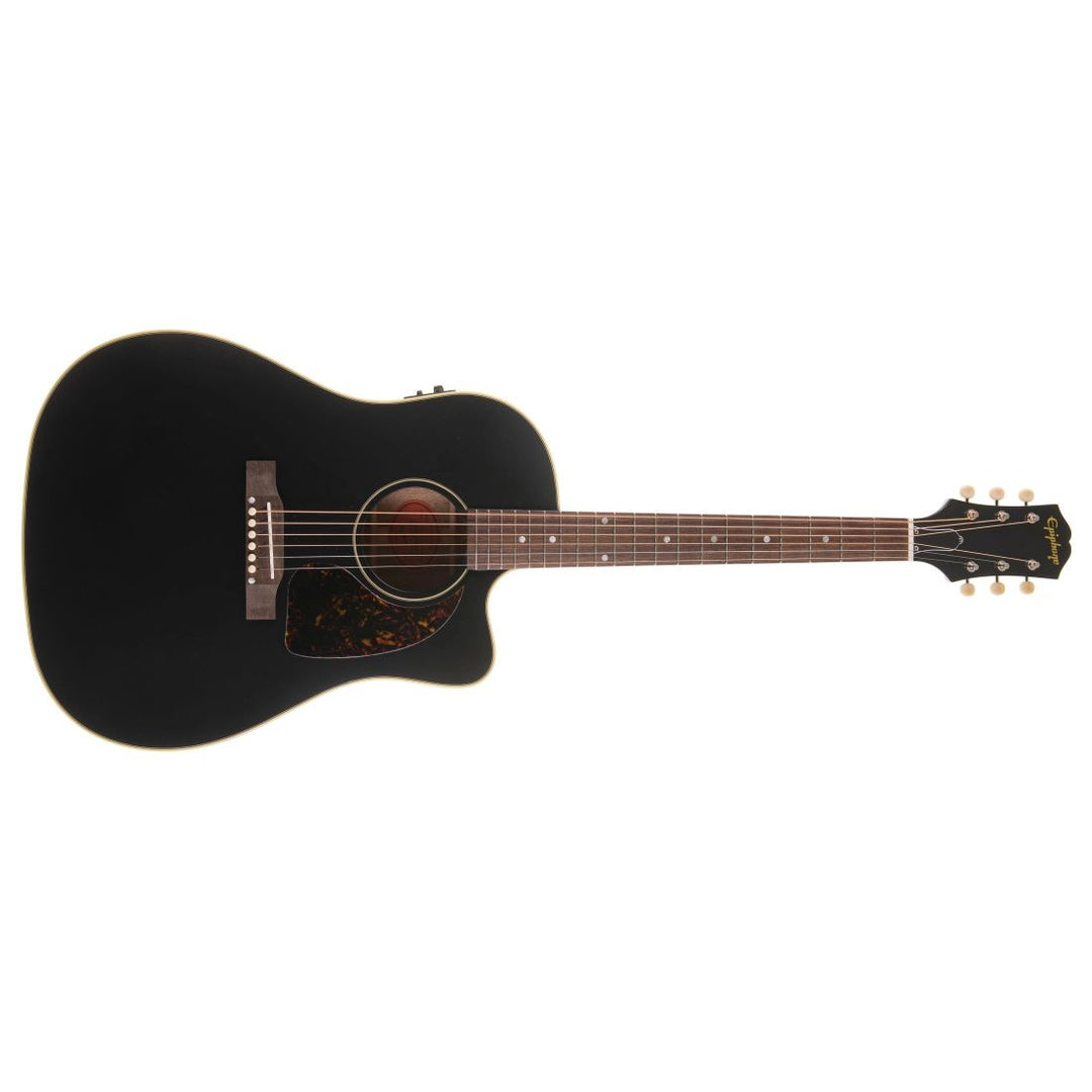 Epiphone Inspired by Gibson J-45 Acoustic/Electric Guitar - Aged Ebony