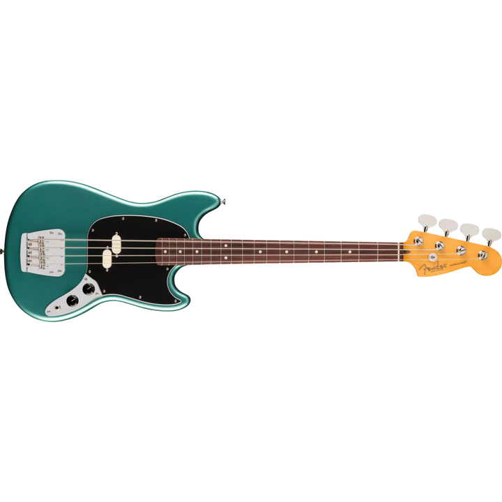Fender American Professional Classic Mustang Bass® -  Rosewood Fingerboard -  Faded Sherwood Green Metallic