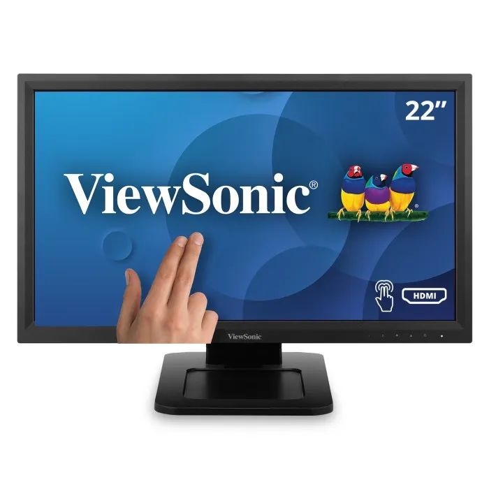 Viewsonic TD2211 22" Resistive Touch Monitor  Full HD 1080p, USB, HDMI, DVI, VGA