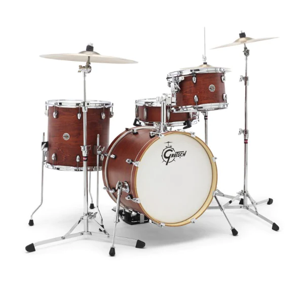 Gretsch Catalina Club 4 Piece Drum Shell Pack - Satin Walnut Glaze