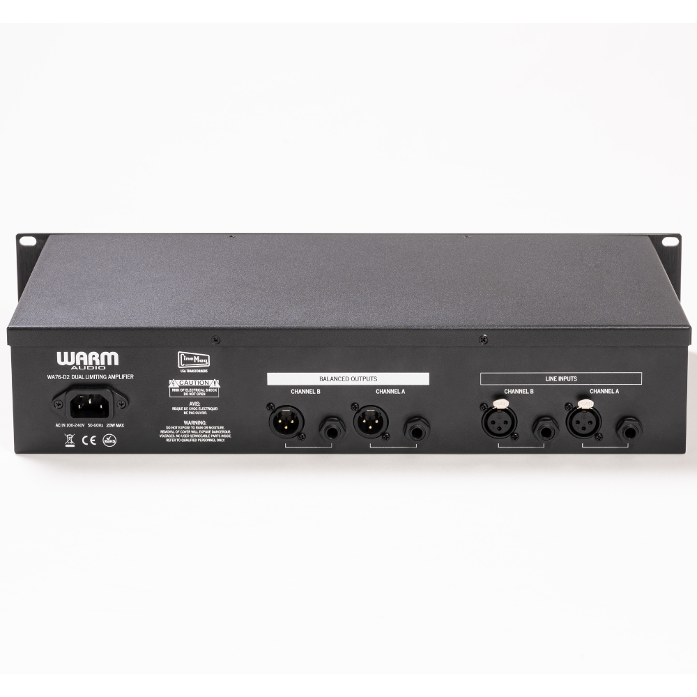 Warm Audio WA76-D2 Dual-Channel Discrete Analog FET Compressor
