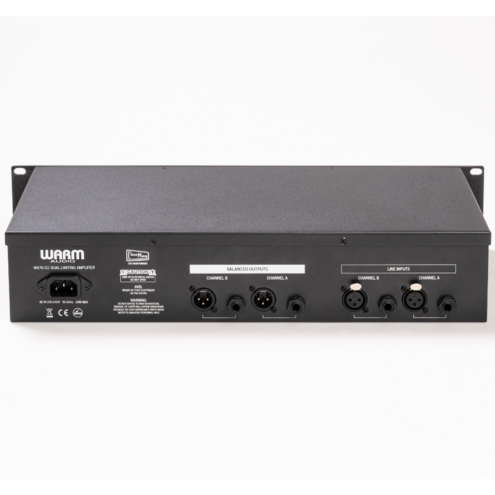 Warm Audio WA76-D2 Dual-Channel Discrete Analog FET Compressor
