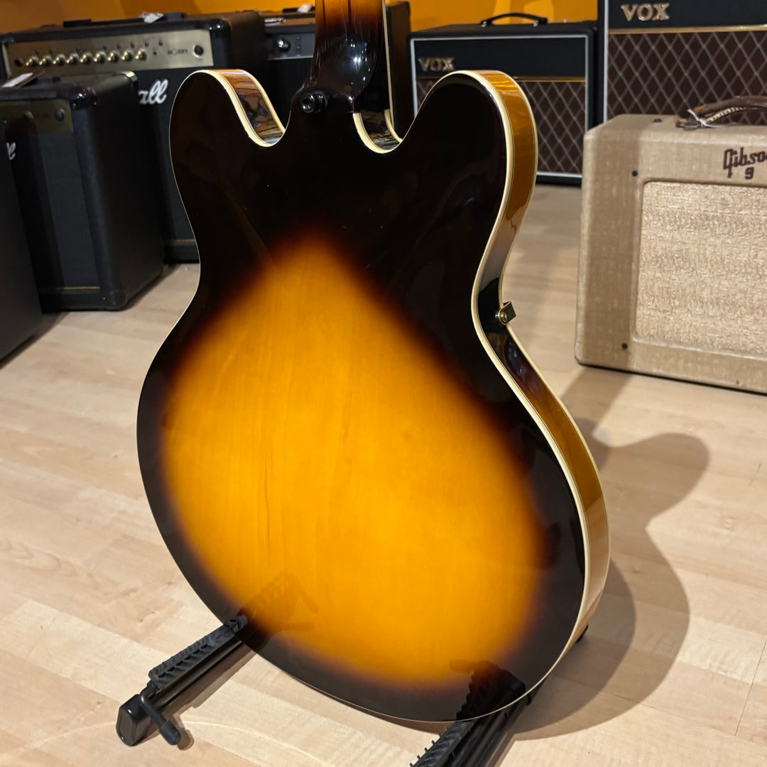 Epiphone - Sheraton II VS Left Handed - Vintage Sunburst  (No Case Or Bag - 2008)  - USED
