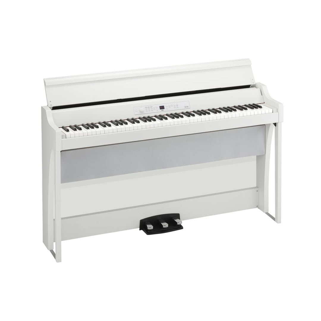 Korg 88-key RH3 Kronos based Concert Piano with Bluetooth Audio Playing, White,Bench