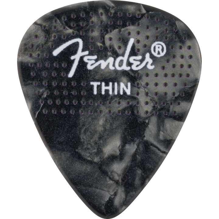 Fender  351 Dotted Celluloid Picks 12-Pack Medium