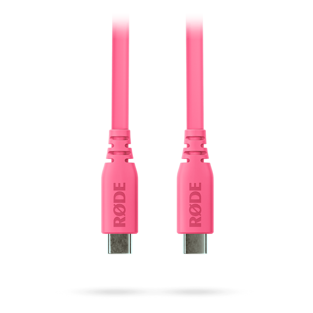 Rode Microphones SC17-P High-quality, 1.5m-long USB-C to USB-C cable - Pink