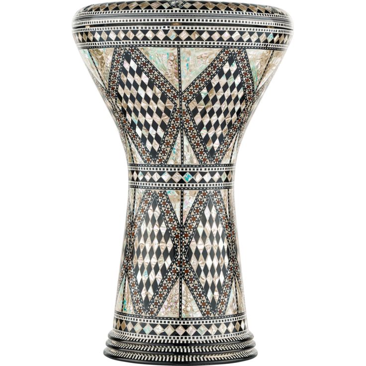 Meinl Percussion 8 3/4" Artisan Edition Egypt Doumbek White Pearl Mosaic Royale