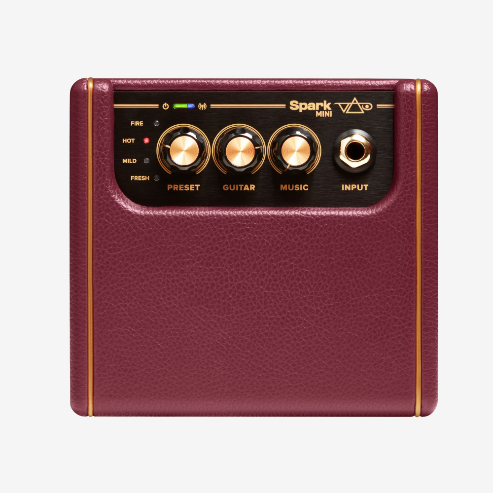 Positive Grid SPARK-MINI-VAI Special Edition 10-Watt Portable Smart Guitar Amp & Custom Cable · Designed by Steve Vai.