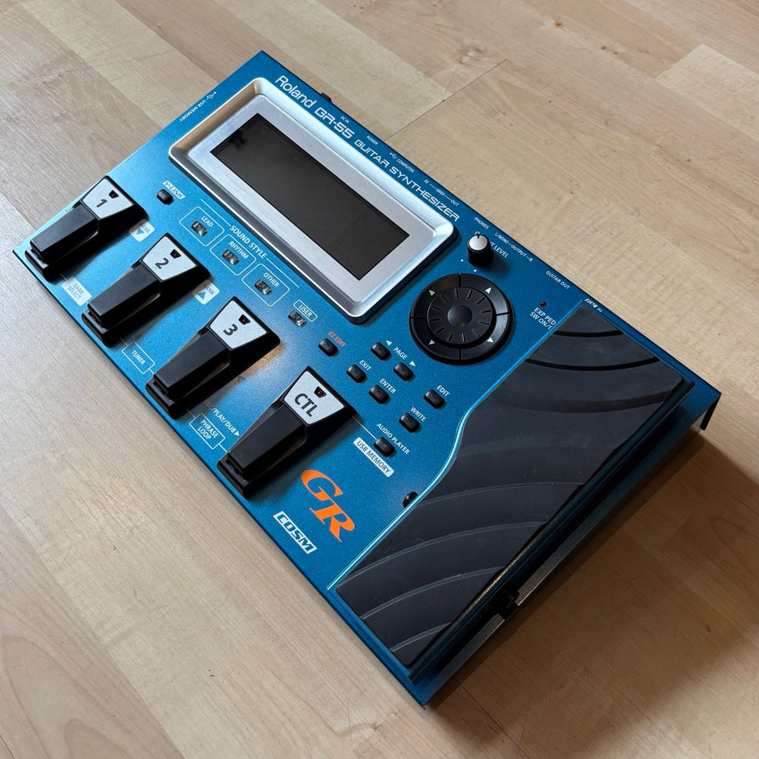 Roland Package - GR55GK Guitar Synthesizer  w/ Roland PSB-1U PWR Sup + Roland GK-3 Synth Pickup  (2011) - USED