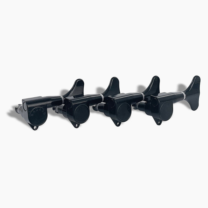 Allparts TK-7815-003 Leo Quan® Badass SGT™ Bass Keys - Sealed - 4-in-line set, Black