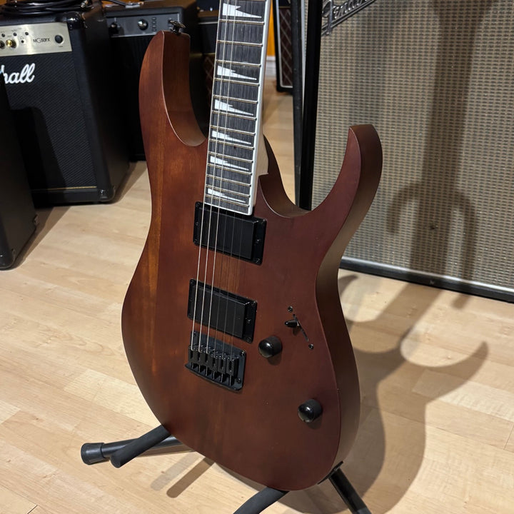 Ibanez - RG GIO GRG121-DXWNF Flat Walnut HH (2025-No Case Or Bag) - USED