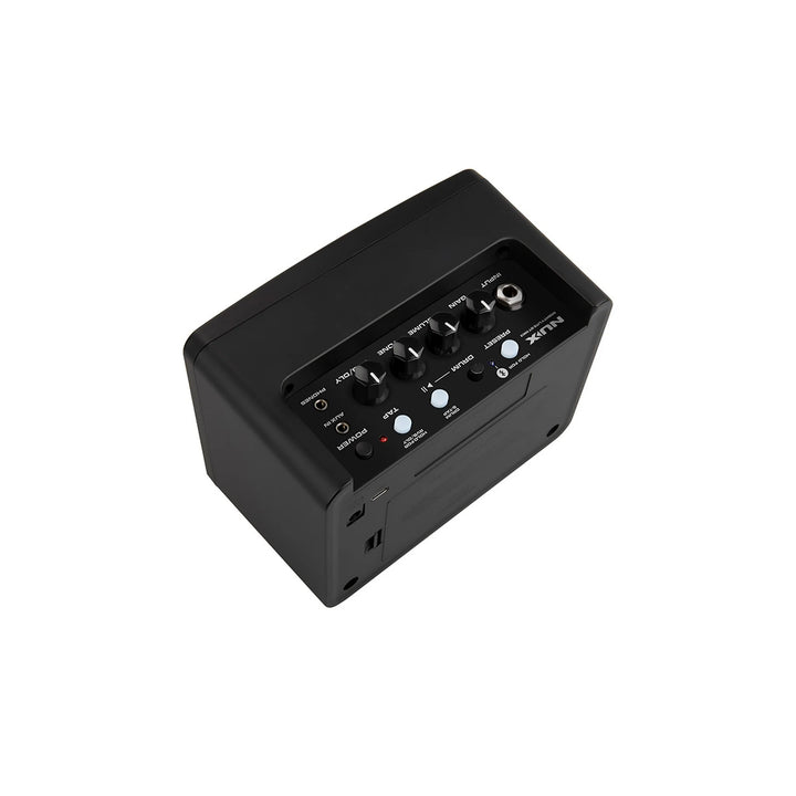 The MIGHTY LITE BT MKII provides a variety of effects for electric guitar and bass guitar including amp modeling and cabinet IRs. It also comes with acoustic amp modeling and acoustic IRs to let you simulate acoustic guitar tones. And, you can even load 3rd party IRs through Mighty Editor edit software to expand your tone. (You can load any WAV format IRs; the Mighty Editor will convert to 32bits/48kHz onto the device automatically.)