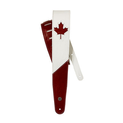 D'Addario Canadian Leaf - Garment Leather Strap