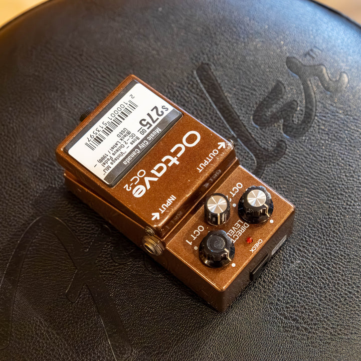 Boss - "Vintage MIJ" OC-2 Octave Pedal (Black Label / 1988) - USED
