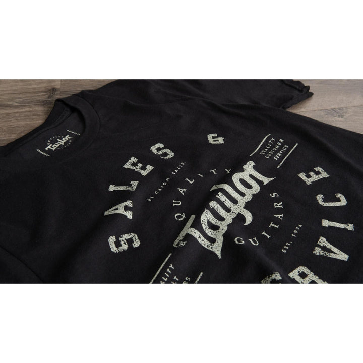 Taylor Men's Shop T,Black-S