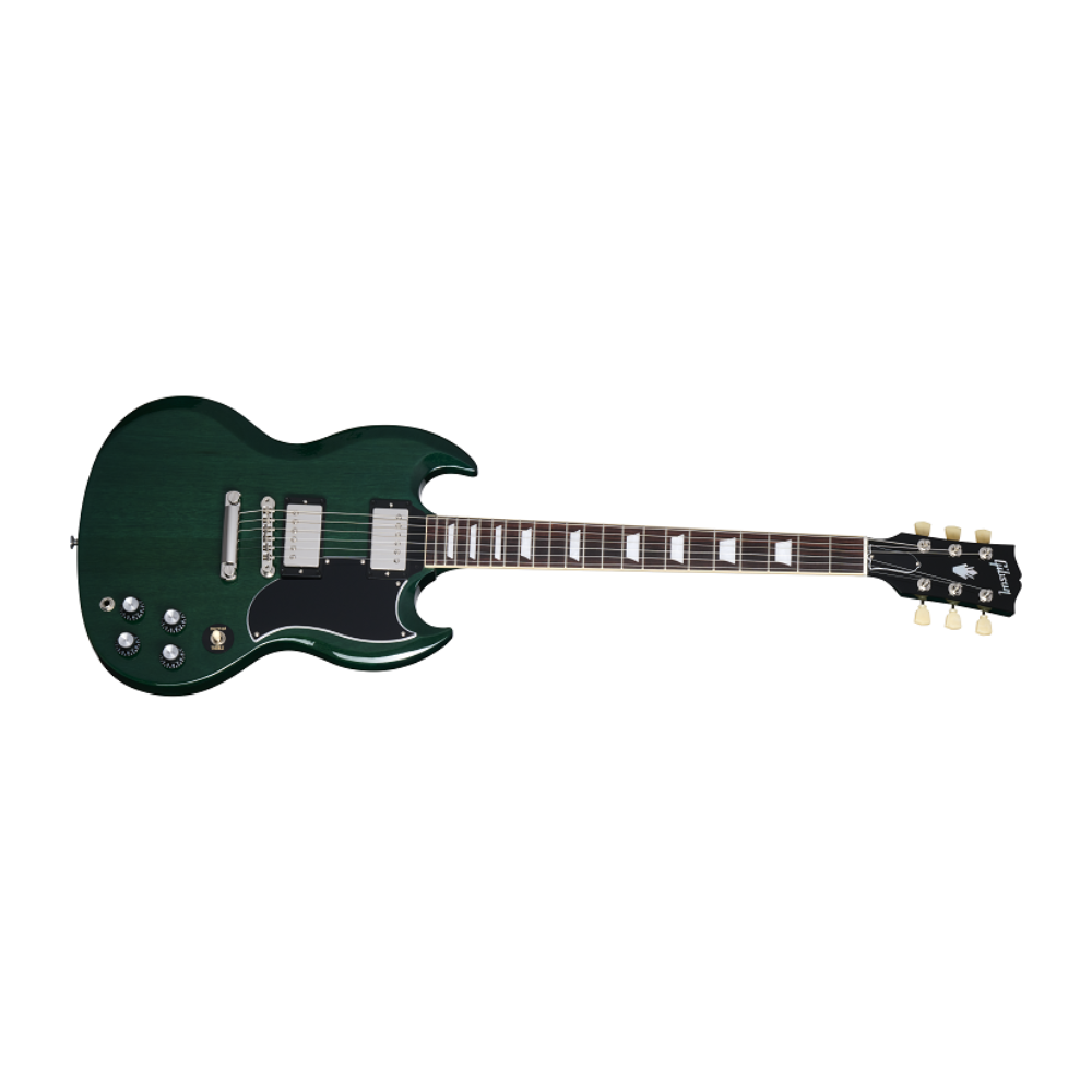 Gibson SG Standard '61 Stopbar w/Hardshell Case - Translucent Teal