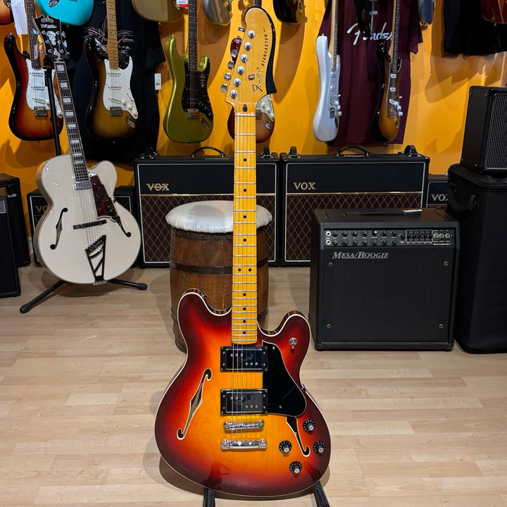 Fender - Modern Player Starcaster 3 Tone Sunburst - Maple ( No Case Or Bag) - USED