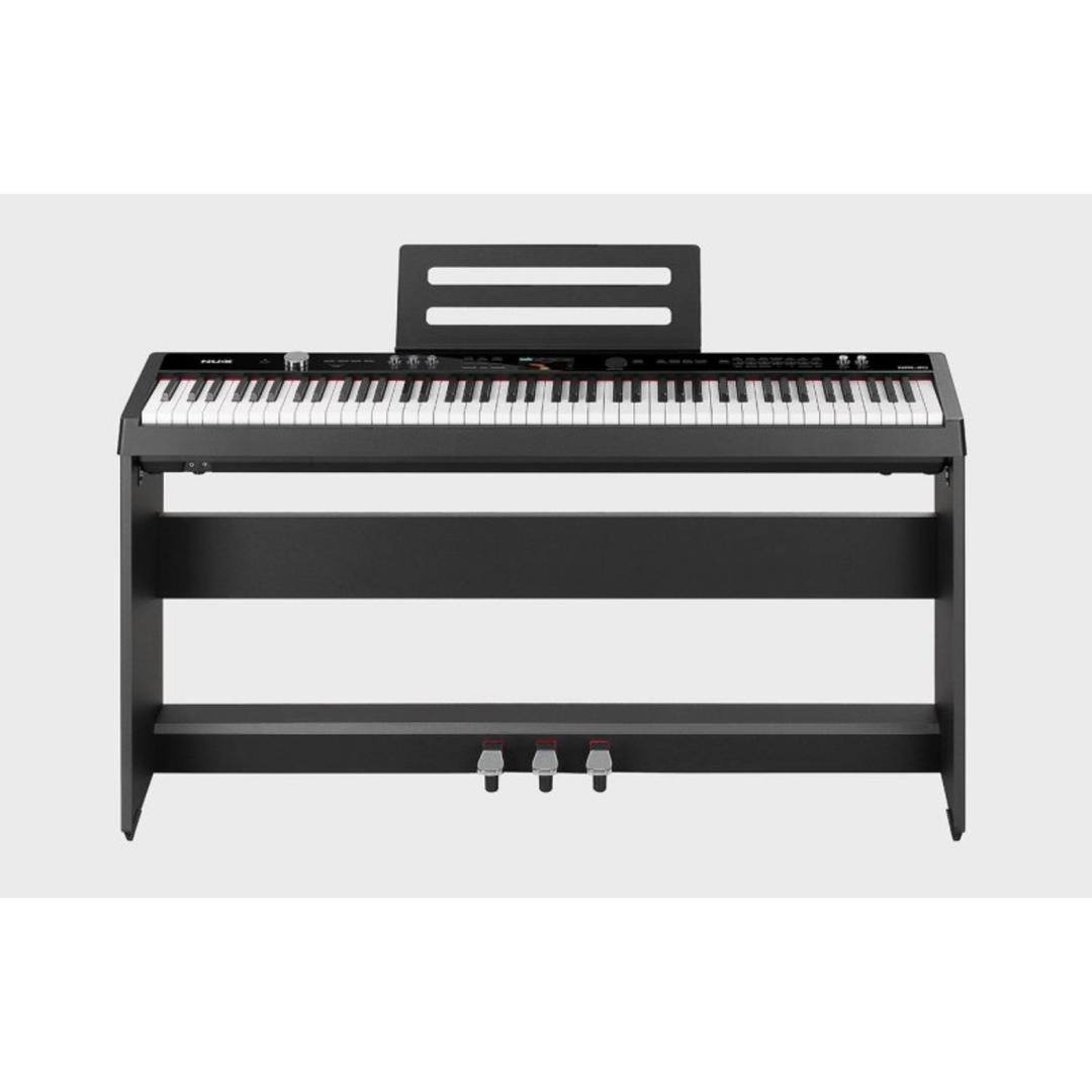 Nux NPK-20 88-Key Triple-Sensor Portable Digital Piano - Black