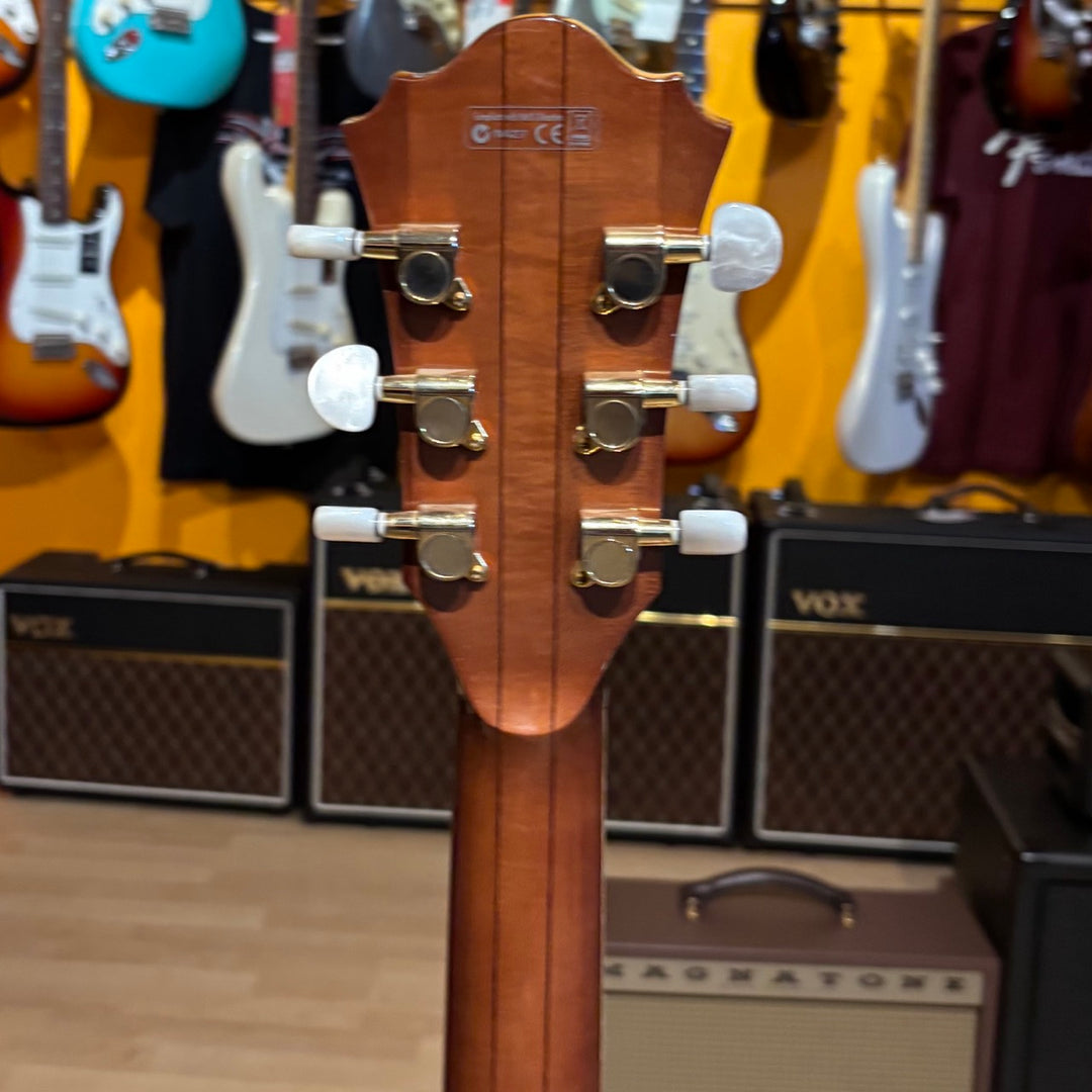 Ibanez - LTD ED Artist Artcore Custom AS103BM-ABR-12-01 Burled Mahogany w/ OHSC (2007) - USED