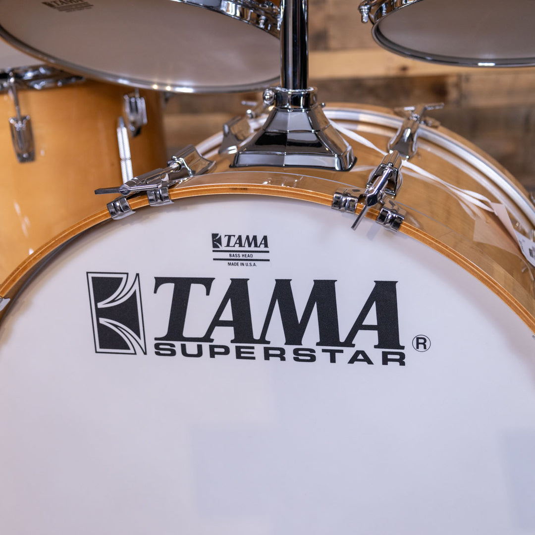 TAMA SU42RSSPM 50th Limited Superstar Reissue 4-piece shell pack with 22" bass drum - Super Maple