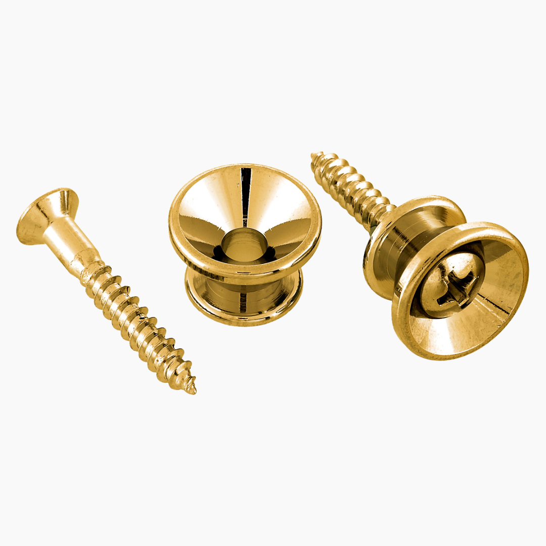Allparts AP-0670 Gotoh Strap Buttons Gold
