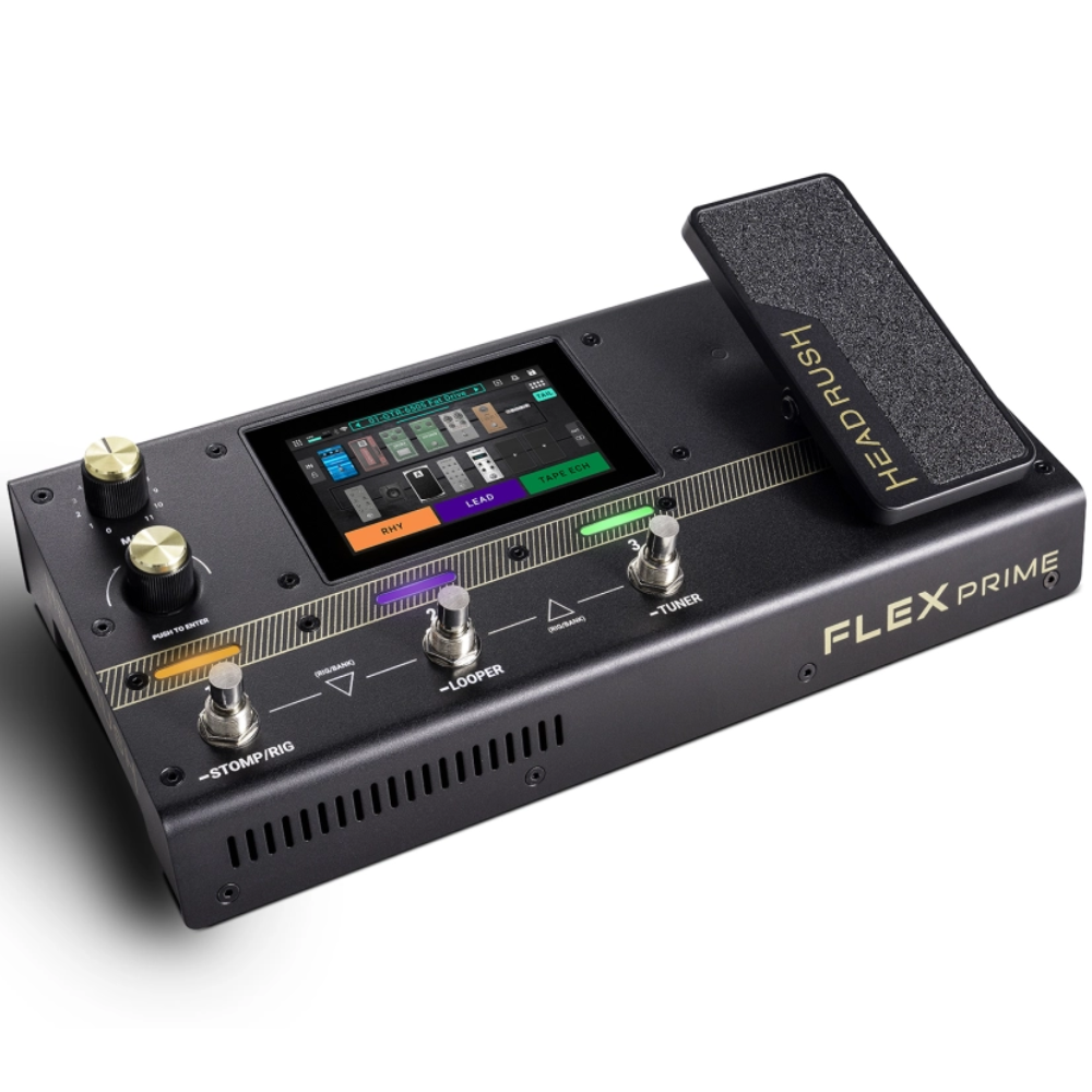 HeadRush FLEX PRIME Flex Prime Compact Guitar FX/Amp Modeler w/ 4"Touch Screen & WiFi/Bluetooth