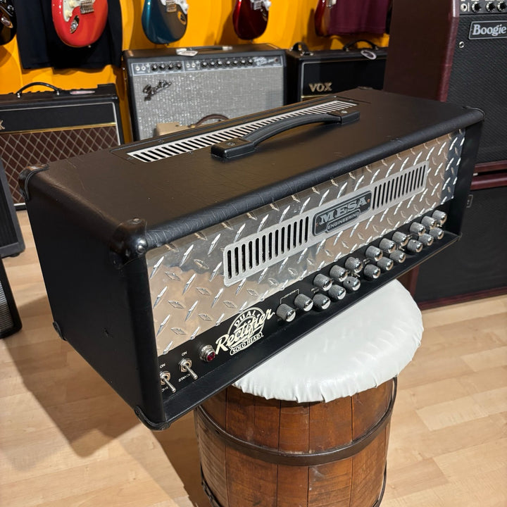 Mesa Boogie - Dual Rectifier SOLO-  100 Watt - 3 Channel Tube Head (Diamond Plate) - USED