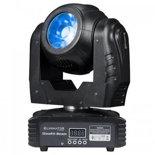 Eliminator Lighting Stealth Beam - 60W RGBW LED Moving Head with DMX