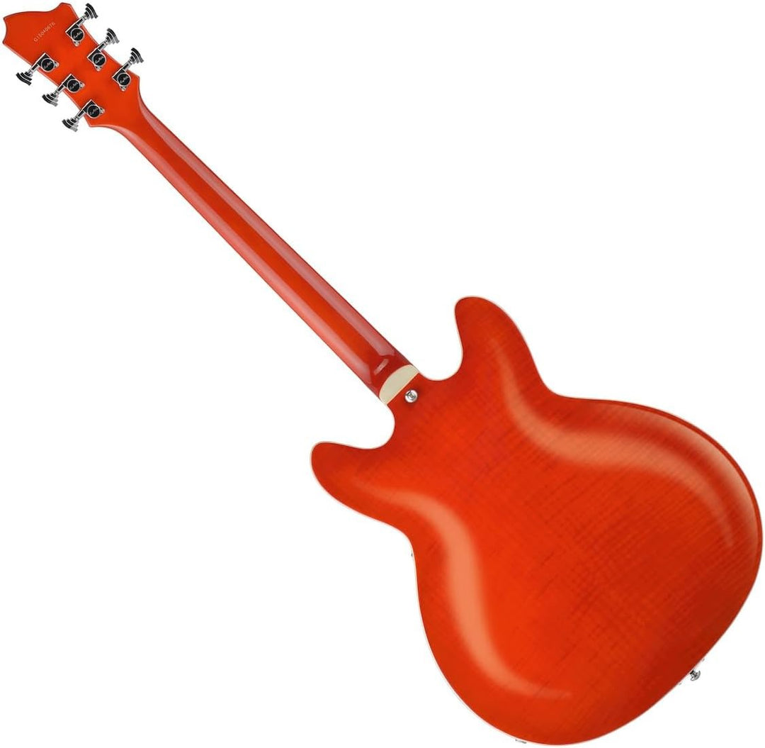 Hagstrom Suvik-mde Super Viking Electric Guitar - Mandarin