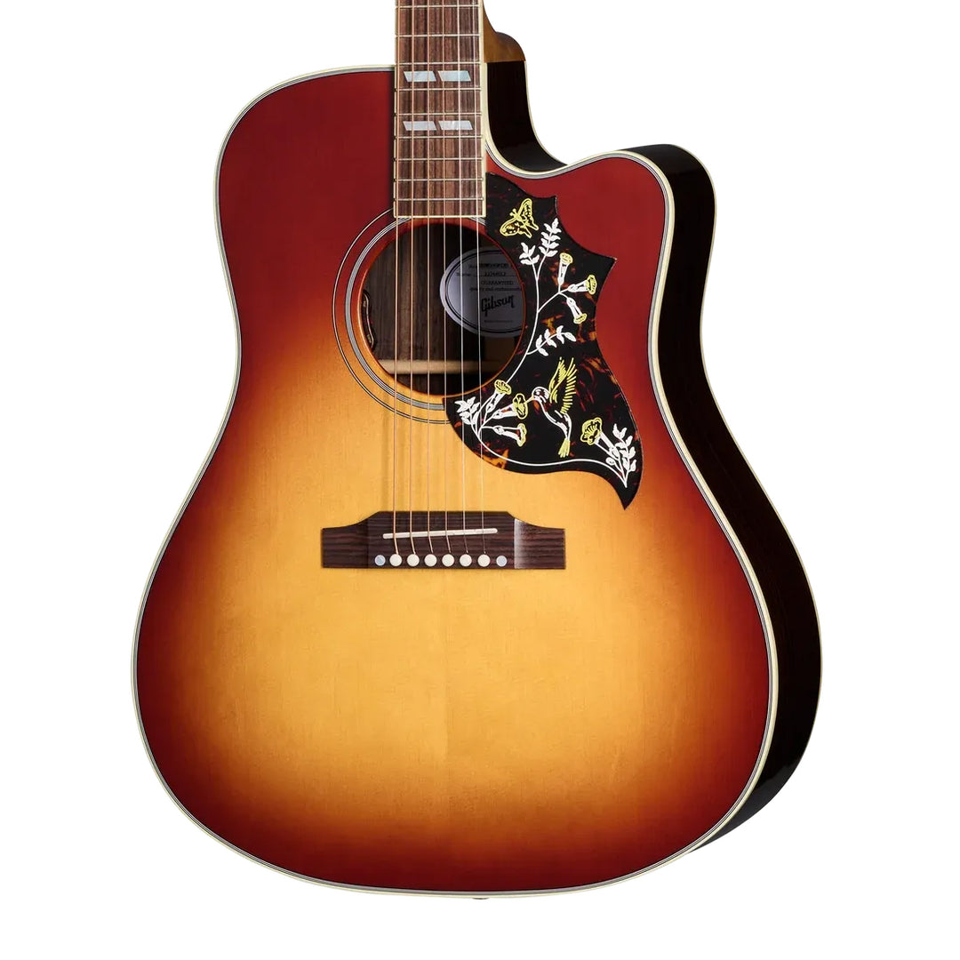 Gibson Hummingbird Standard Rosewood EC Acoustic/Electric Guitar with Hardshell Case - Rosewood Burst
