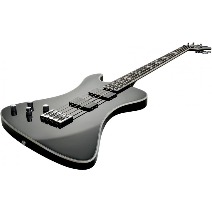 Hagstrom Nekromant Electric Bass, Left Handed (Black Gloss) NEKR4-L-BLK