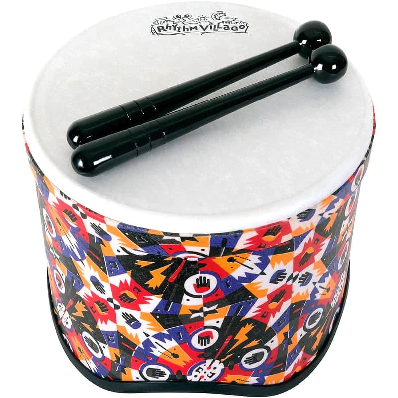 Rhythm Tech RV5410 Rhythm Village 10 Inch Tom Tom w/ Mallets