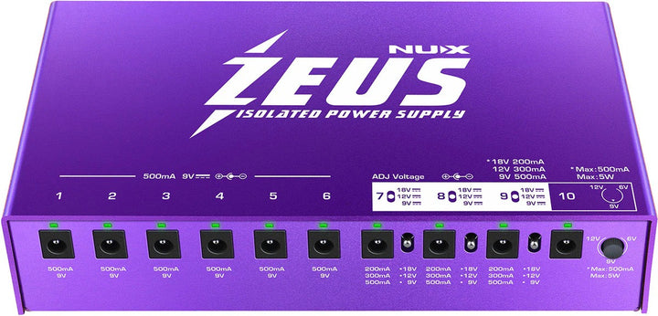 Nux Zeus All-Isolated Power Supply