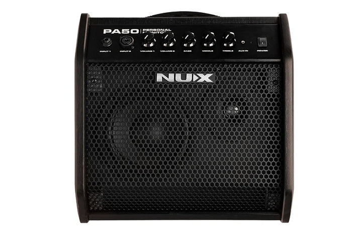 Nux PA-50 2 Channel 50W Powered Personal Monitor Speaker