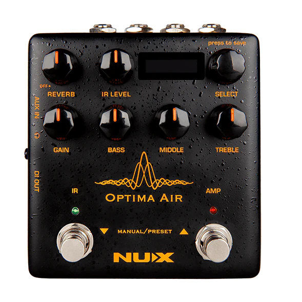 Nux OPTIMA-AIR Dual-Switch Acoustic Guitar Simulator