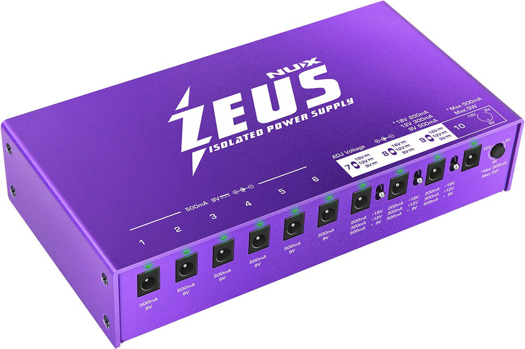 Nux Zeus All-Isolated Power Supply