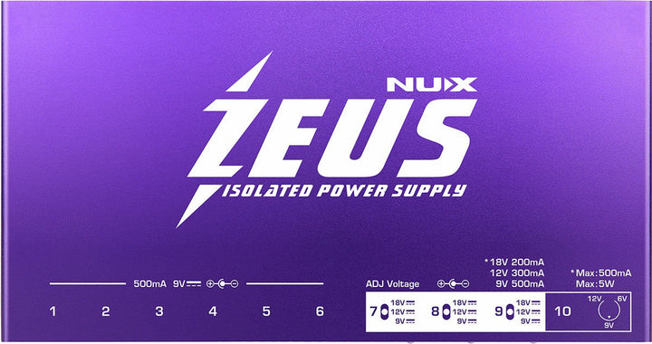 Nux Zeus All-Isolated Power Supply