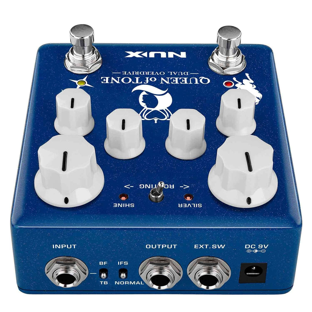 NuX NDO-6 Queen of Tone - Dual Overdrive Effects Pedal