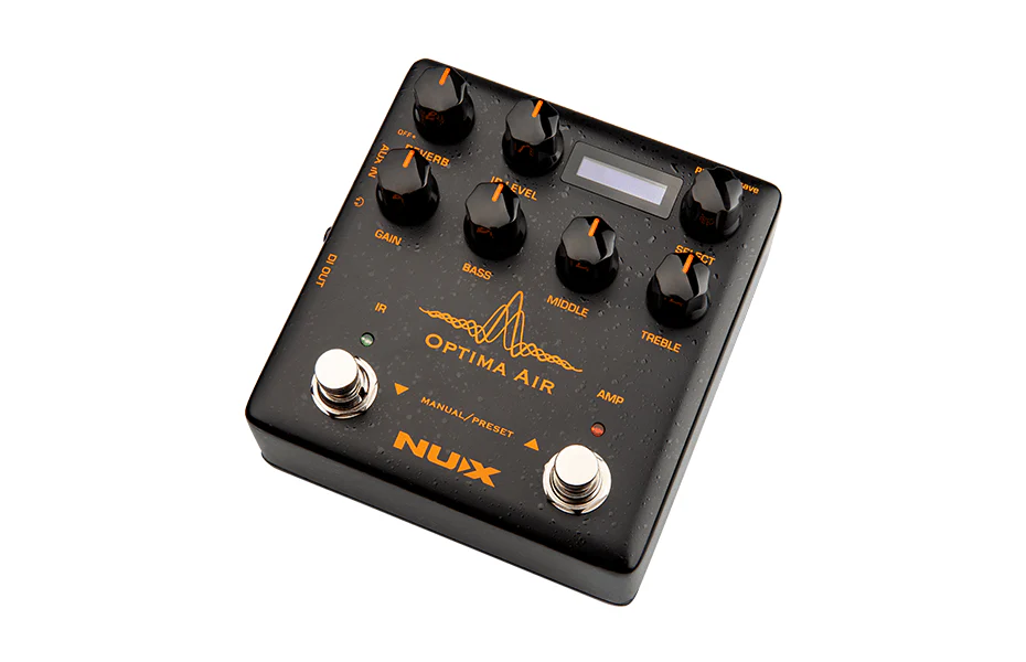 Nux OPTIMA-AIR Dual-Switch Acoustic Guitar Simulator