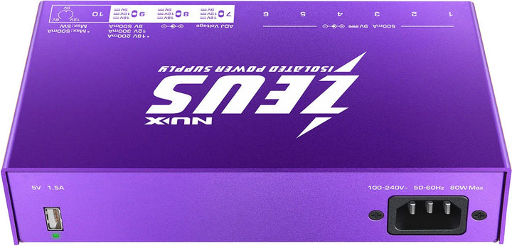 Nux Zeus All-Isolated Power Supply