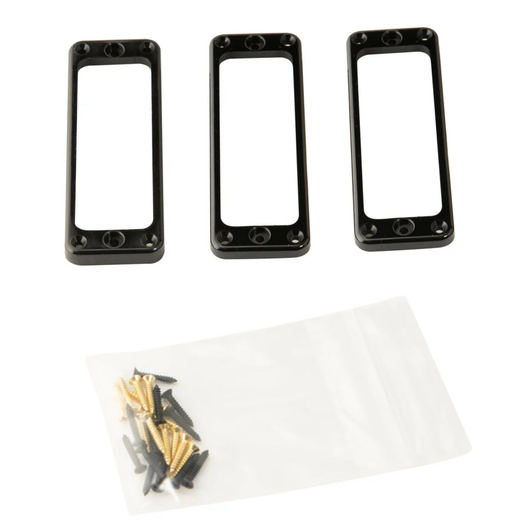 PRS Pickup Rings, Narrowfield Tremolo- Black (3)