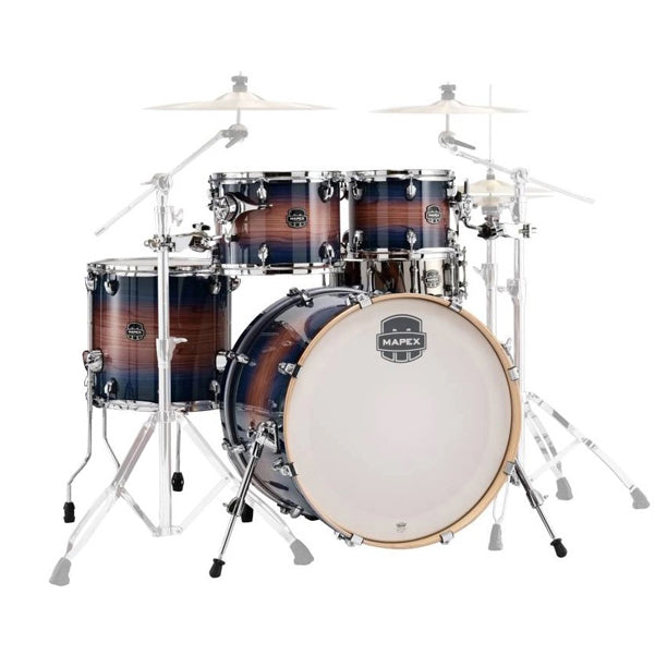 Mapex Limited Edition Armory 5-Piece Shell Pack (22,10,12,16,SD) - Caribbean Burst