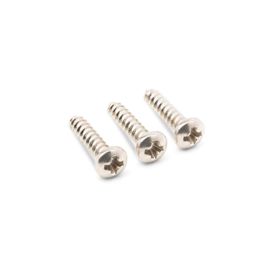 Taylor Screw(3),PPH,#2x3/8",Nickel TR Cover,ESB-End Pin Jack